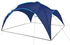 Tenda para festas arqueada 450x450x265 cm azul-escuro