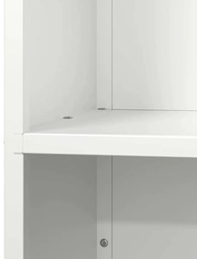 Suporte para lenha 40x30x80 cm aço laminado a frio branco