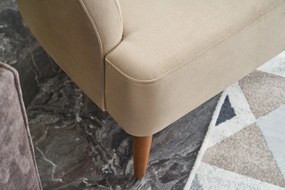 Cadeirão Karina – Creme – 73x87x80 cm