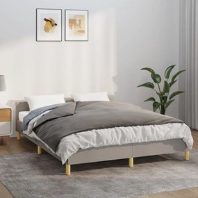 3154884 vidaXL Manta pesada com capa 9 kg 122x183 cm tecido cinzento