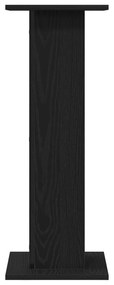 Suporte para Plantas vidaXL 2 pcs Carvalho Preto 30x30x80 cm Madeira d