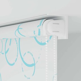 Estore de rolo para o duche 120x240 cm bolhas