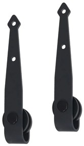 Mini kit para armário deslizante aço carbono 200 cm
