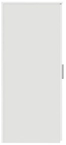 Armário de arrumação 40x45x103,5 cm derivados de madeira branco