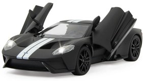 Carro telecomandado Ford GT 1:14 2,4GHz Porta manual Preto mate