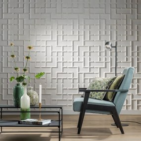 412830 WallArt Painéis de parede 3D Tetris 12 pcs GA-WA16
