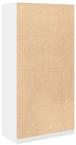 Roupeiro 100x50x200 cm contraplacado branco