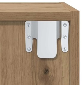 Conjunto de móvel de TV 2 pcs Castanho 37 x 37 x 142.5 cm