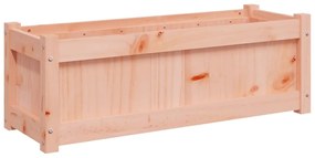 Vasos/floreiras de jardim 2 pcs madeira de douglas maciça