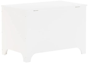 Caixa de arrumação c/ tampa RANA 80x49x54cm pinho maciço branco