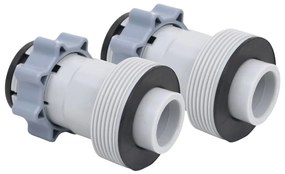 Adaptadores para mangueiras de piscina tipo B 2pcs