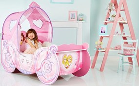 Cama infantil Carruagem Princesas da Disney 136x87,5x160 cm ROSA