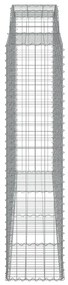 Cestos gabião arqueados 13 pcs 300x50x200/220 ferro galvanizado