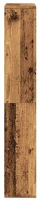 Estante 60x20x120 cm derivados de madeira madeira velha