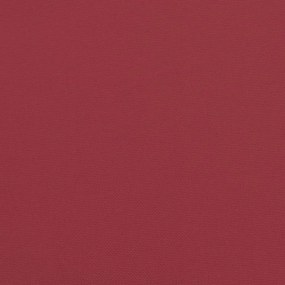 Almofadões p/ móveis paletes 2 pcs tecido oxford vermelho tinto