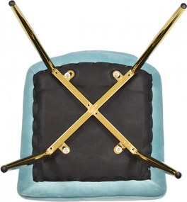 Cadeira Shayla (Veludo verde agua)