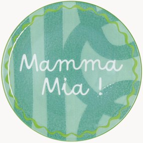 Prato de pizza em porcelana Mamma Mia