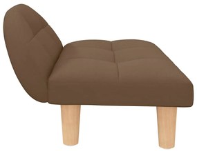Cama para cães 70x52x30 cm tecido castanho