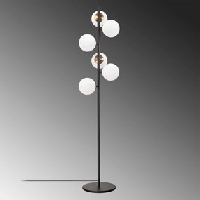 Candeeiro de Pé Fazli – Preto – 35 x 22 x 163 cm