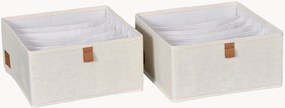Organizadores com 6 compartimentos Premium, conjunto de 2