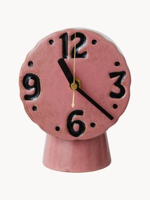 Relógio de mesa em cerâmica pintado à mão Retro