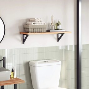 vidaXL Tampo de mesa retangular 80x30x2 cm madeira de acácia maciça