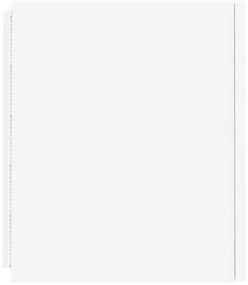 Móveis de parede p/ TV com luzes LED 2 pcs 40,5x35x40 cm branco