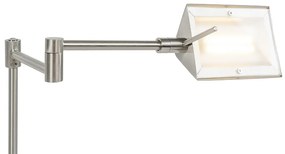 Candeeiro de mesa design aço LED dimmer-touch - NOTIA Moderno