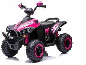 Moto 4 Phyton Moto 4 elétrica Infantil 12V Rosa