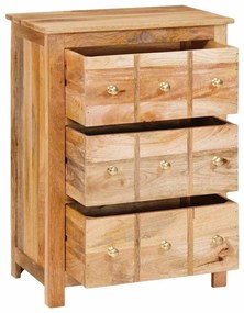Buffets &amp; Aparadores com gaveta Castanho 55 x 35 x 75 cm