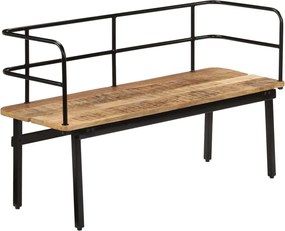 vidaXL Banco 120x40x70 cm madeira de mangueira maciça