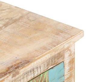 Mesa de centro 100x55x40 cm madeira de acácia áspera