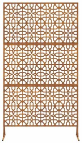 Tela de Privacidade 100x50x180 cm em Aço Envelhecido