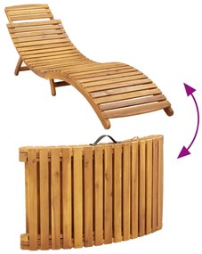 Espreguiçadeiras c/ almofadões 2 pcs acácia cinza-acastanhado