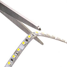 Fita LED de cor única EPISTAR SMD5050, DC24V DC, 5m (60 Led/m) - Sensor de temperatura, 72W, IP20 Branco Frio
