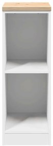 Armário de arrumação de garagem Branco 30x51x85 cm