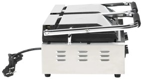 Grelhador sanduicheira Panini dupla 3600 W 57x30,5x20 cm