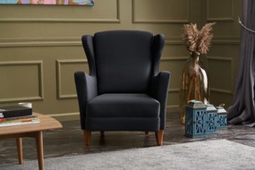 Cadeira Wing Lola – Antracite – 77x98x80 cm