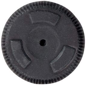 Vaso para plantas preto ⌀ 37 cm EANTIO Beliani