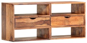 vidaXL Móvel de TV 160x30x45 cm madeira maciça