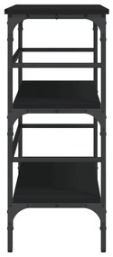 Mesa consola 100x32x75 cm derivados de madeira preto