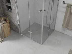 Mexen Lima Duo cabine de duche dobrável 90 x 90 cm, transparente, cromado - 856-090-090-02-00