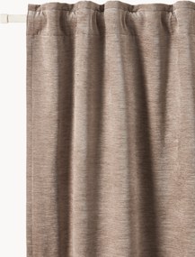 Cortinas blackout com multi-banda Sandra, conjunto de 2, L 130 cm