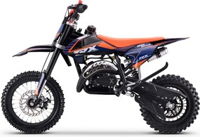 Moto Cross Gasolina para crianças BNO Motors Cross TRX 60 cc Laranja