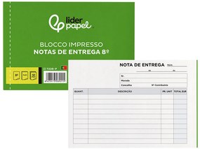 Bloco de Entregas Duplicado 105x155 mm