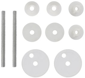 Assentos de sanita com tampas 2 pcs MDF Nova Iorque