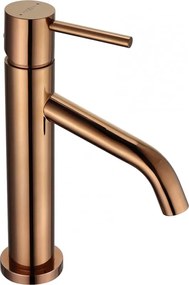 Mexen Rumba torneira de lavatório, ouro rosa - 73500-60