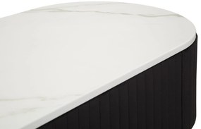 MÓVEL DE TV MONTPELLIER 150X42X45 CM PRETO E DOURADO