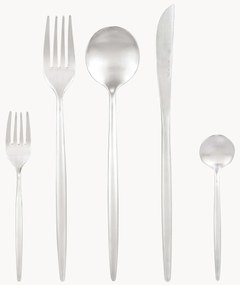 Conjunto de talheres Shimmer escovado mate, em vários tamanhos