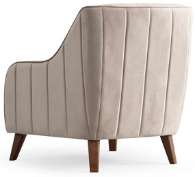 Cadeira Wing Buhara – Cinzento Claro – 60x81x72 cm